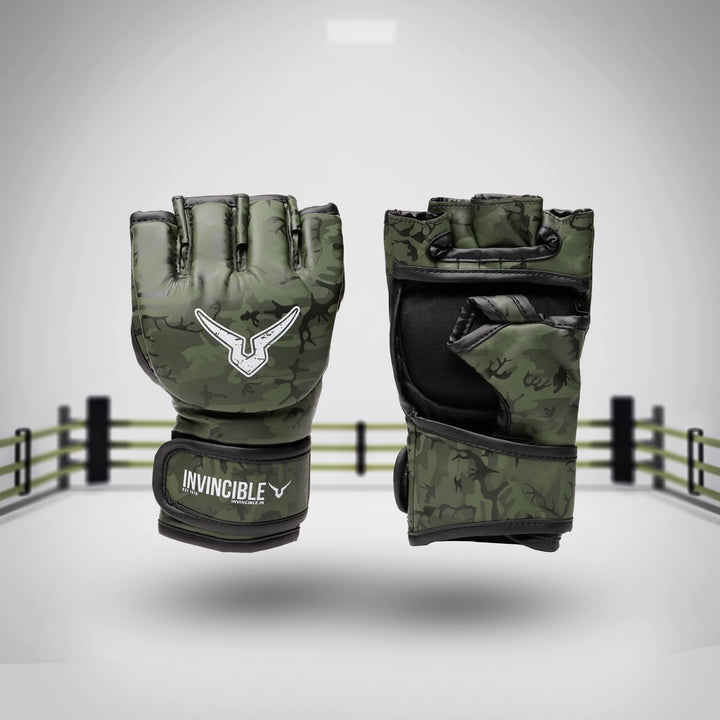 Invincible Commando MMA Combat Gloves