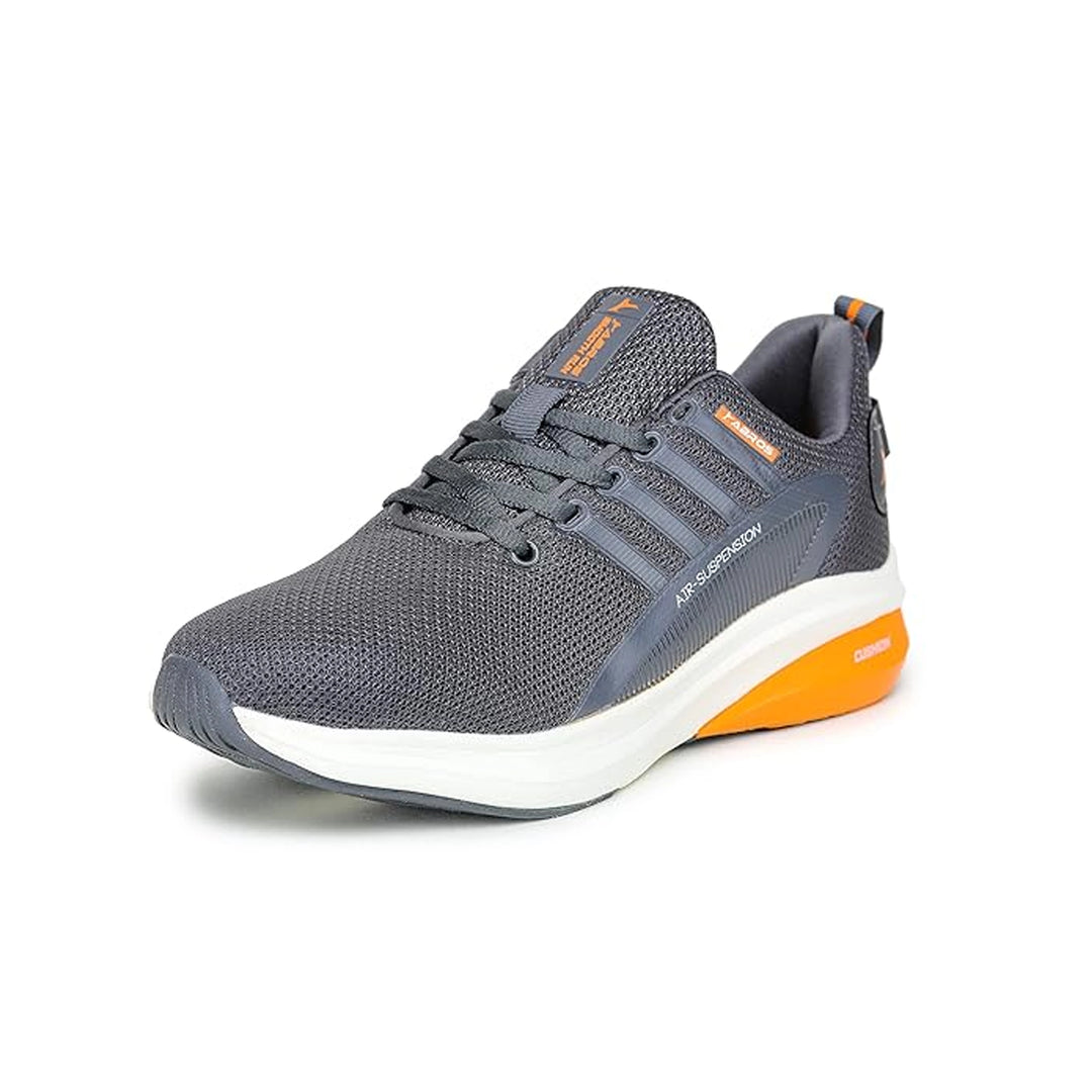 ABROS ASSG1094N Men's Running Shoes - D.Gray/Orange