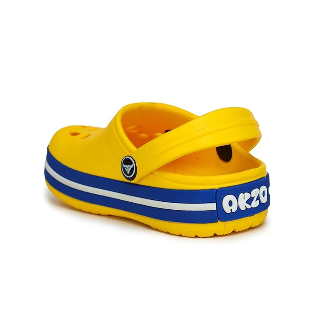 ABROS Kid's AZCK0801 Clogs - Yellow