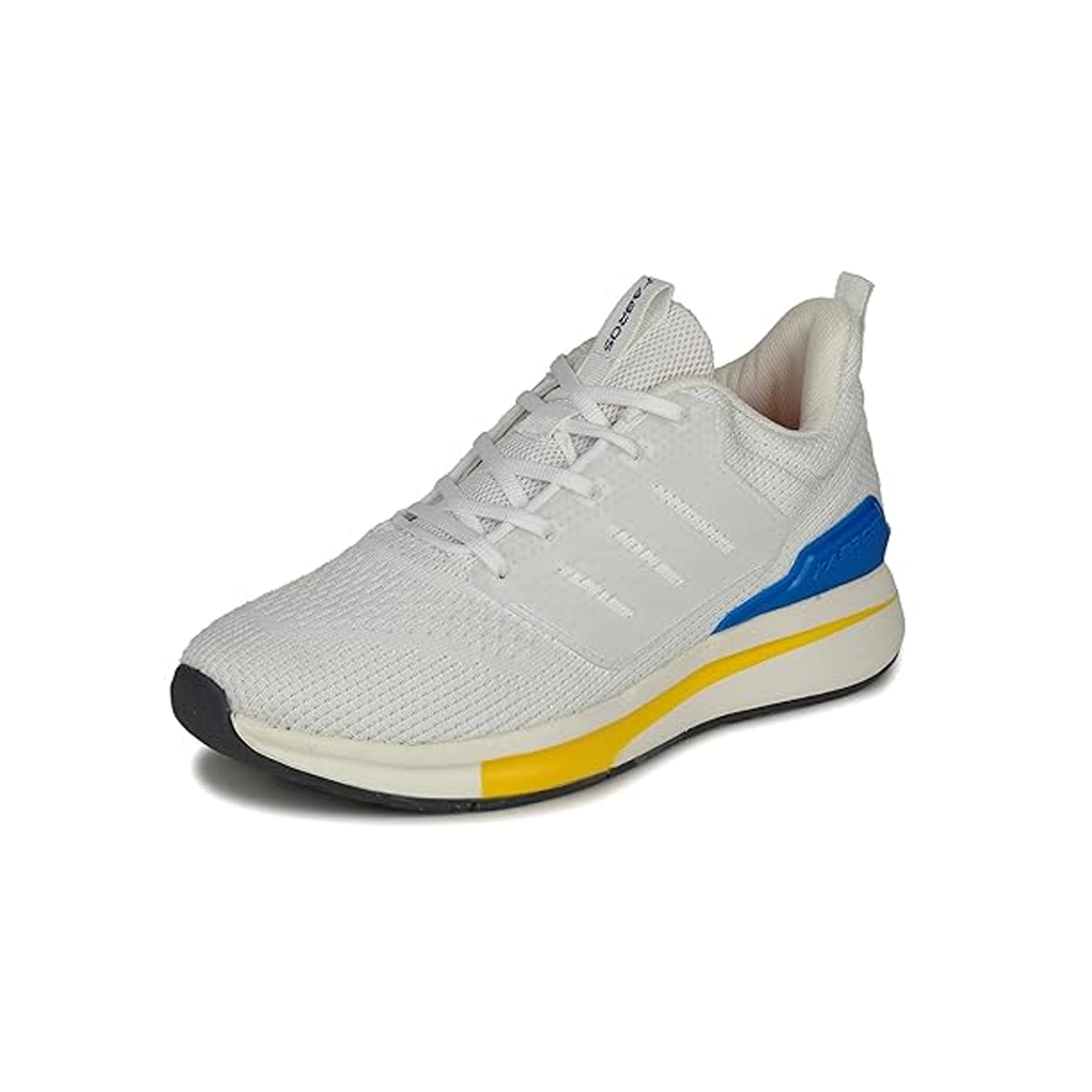 ABROS Men's Comrade Sports Shoes White/R.Blue - ASSG1255