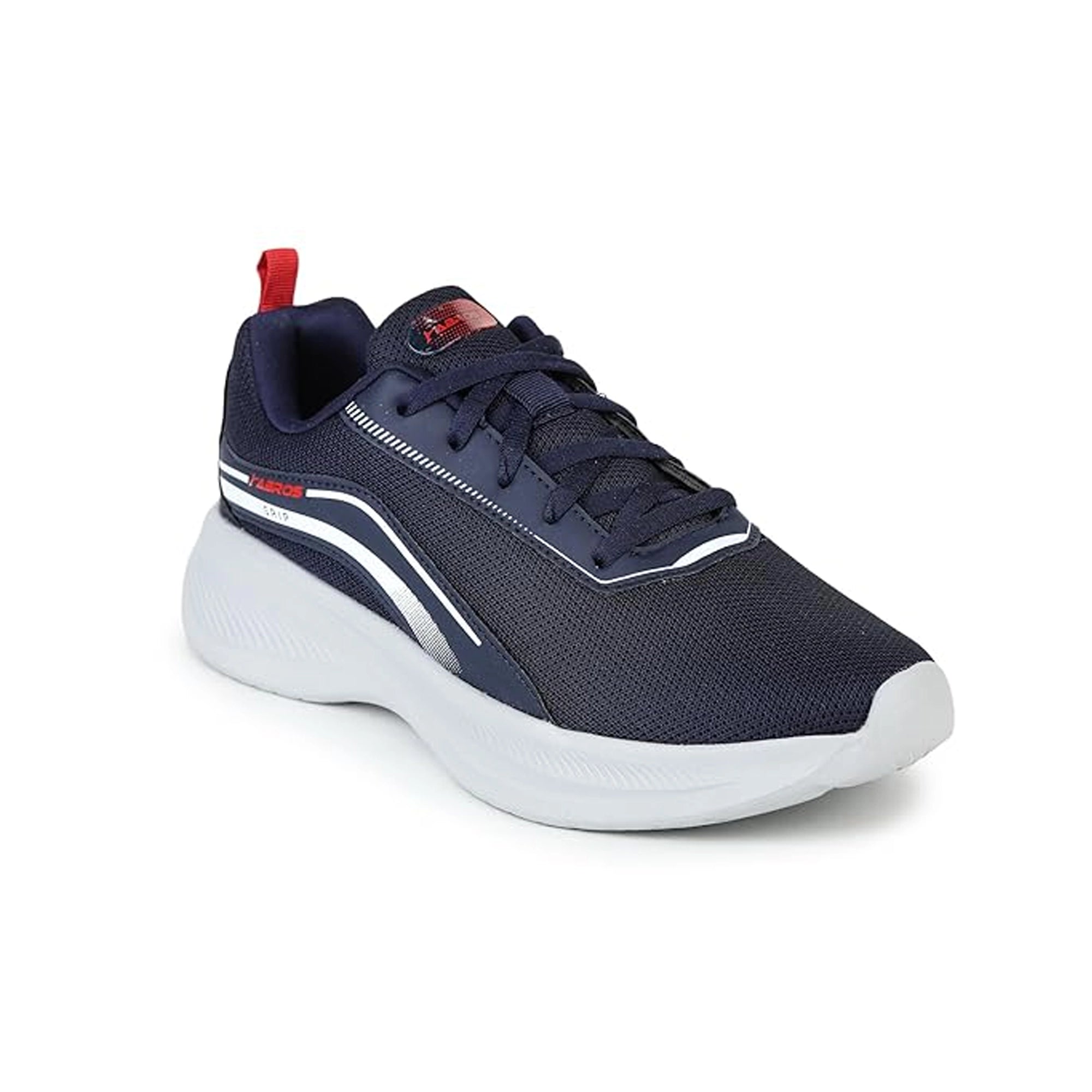 ABROS Eeco Men's Running Shoes Navy/Red - ASSG0232