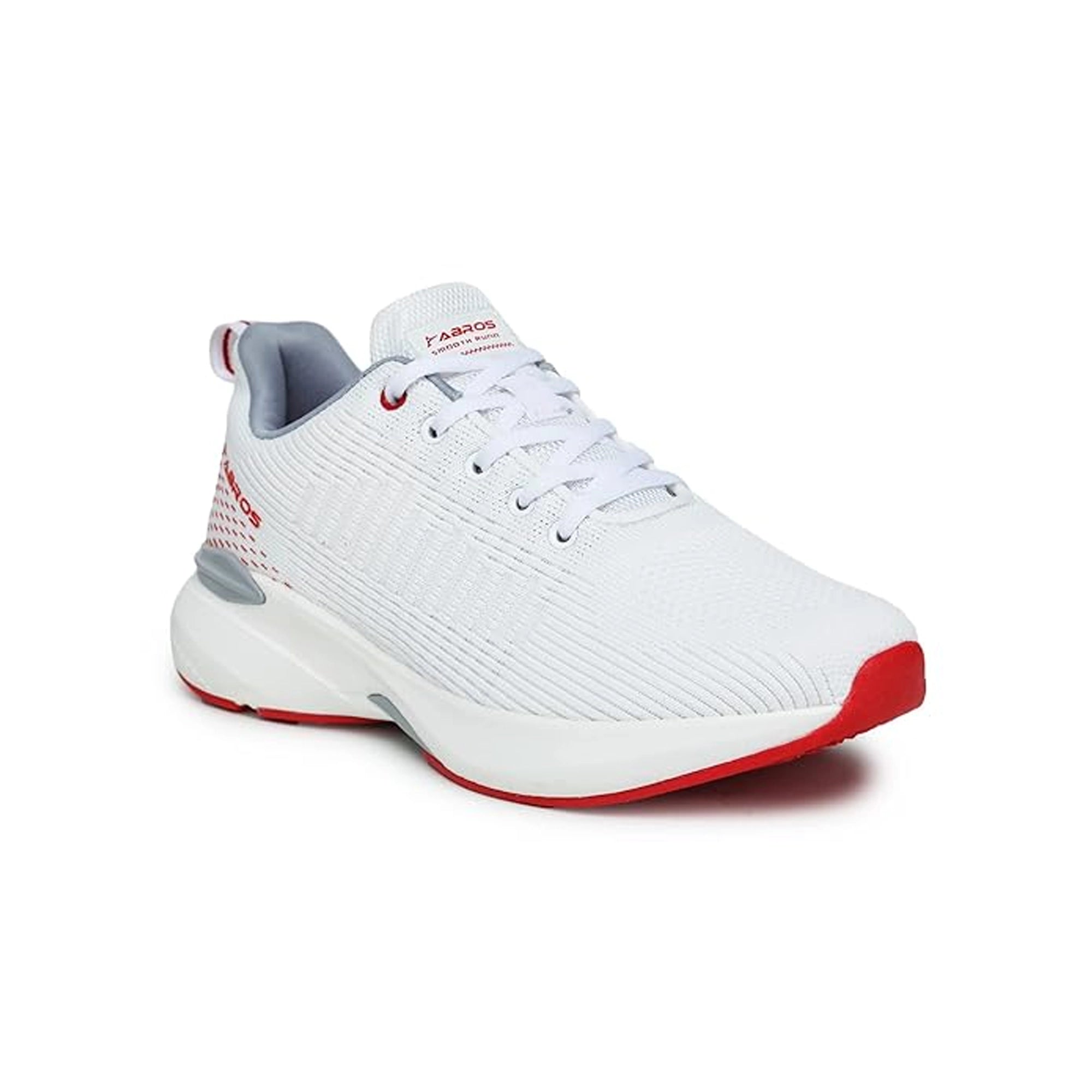 ABROS Fuel-N Men's Running Shoes White/Red - ASSG1110N