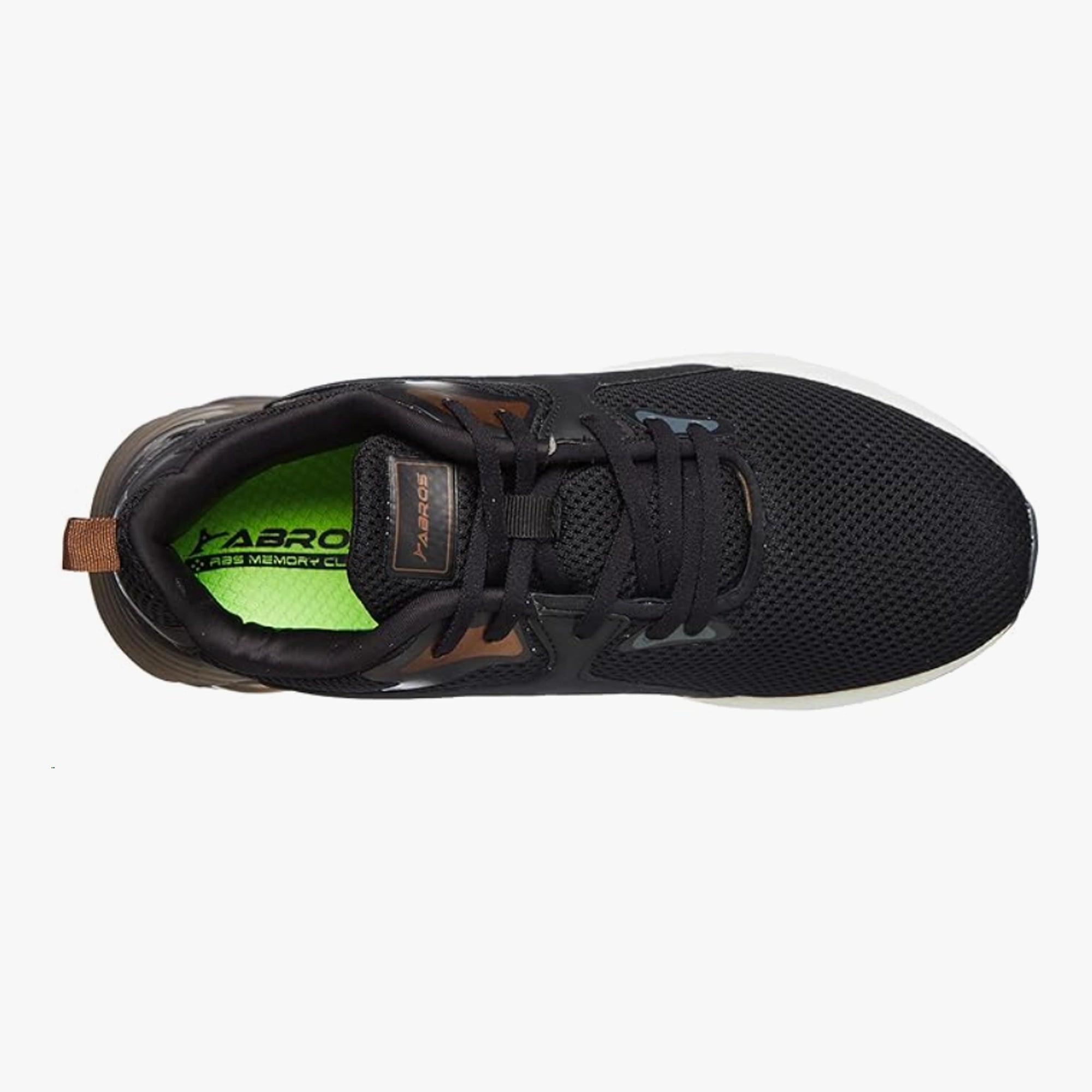 ABROS Neon ASSG1198 Men's Running Shoes - Black/Copper