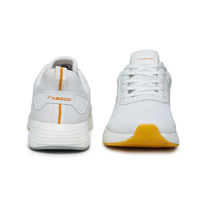 ABROS Prime-N Men's Sports Shoes/Running Shoes - White/Mustard