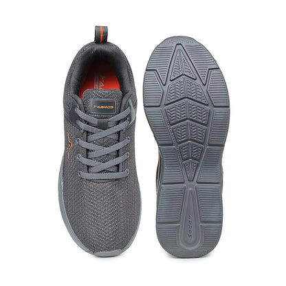 ABROS Somerset Men's Running Shoes - Dark Gray/Orange