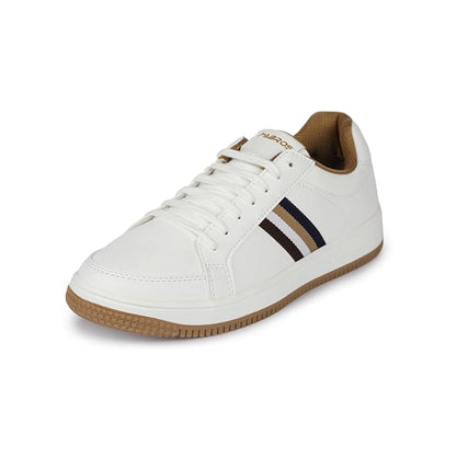 ABROS Techno-2 Men's Sneaker - White/Camel