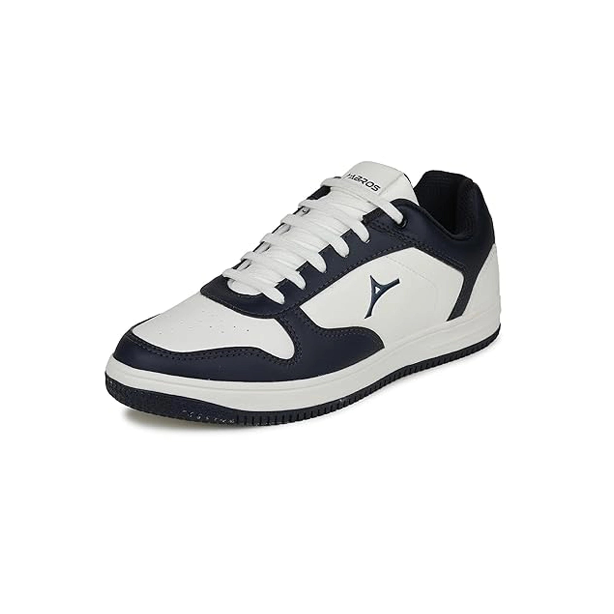 ABROS Men's Techno-6 Sneakers - White/Navy