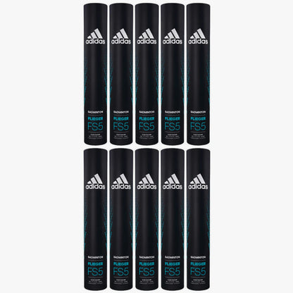 Adidas Flieger FS5 (Speed 75) Badminton Feather Shuttlecock (Pack Of 10) - InstaSport