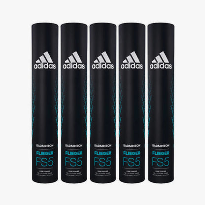 Adidas Flieger FS5 (Speed 75) Badminton Feather Shuttlecock (Pack Of 5) - InstaSport