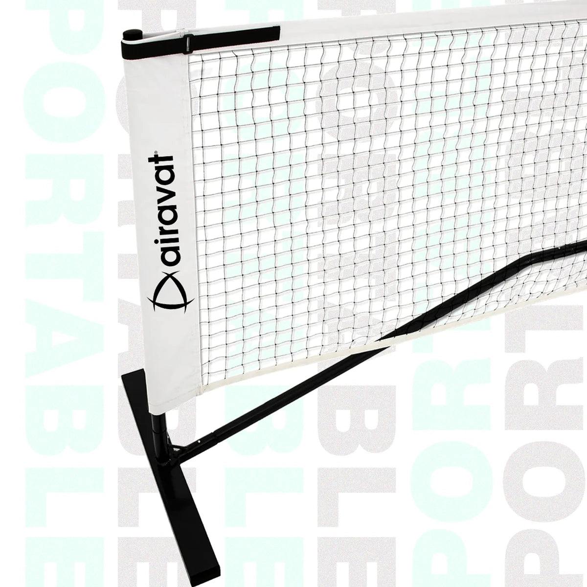 AIRAVAT_PORTALBLE_PICKLEBALL_NET_BASIC_Side_Instasport