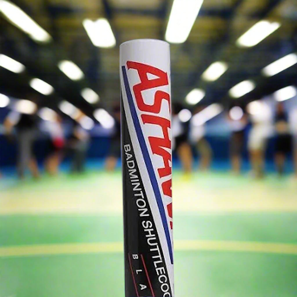 ASHAWAY_BLACK_BADMINTON_FEATHER_SHUTTLECOCK_TOP_INSTASPORT