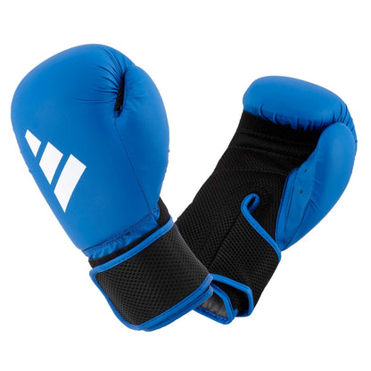 Adidas_Hybrid_25_Blue_Boxing_Gloves_Cross_InstaSport