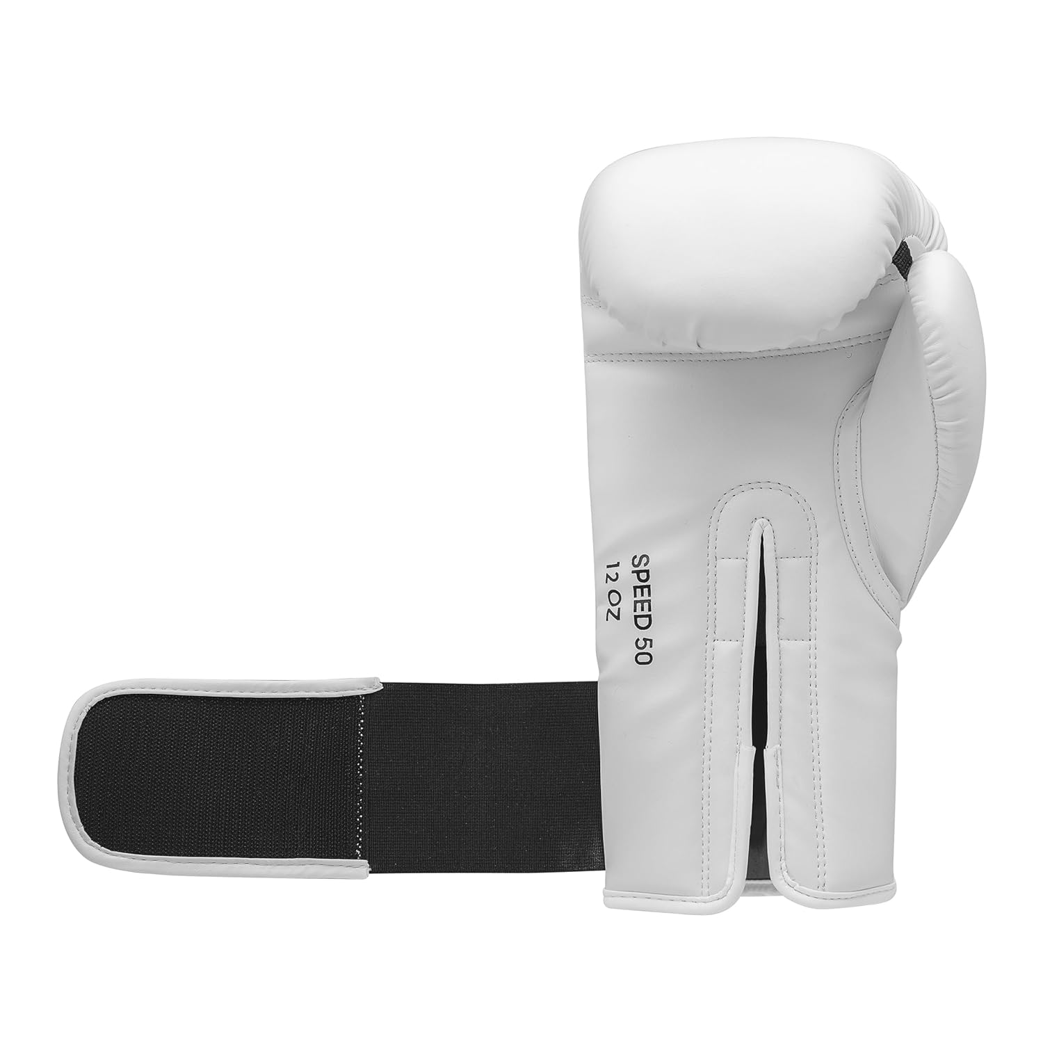Adidas_Speed_50_Gel_Boxing_Gloves_White_Gold_Single_Strap_InstaSport