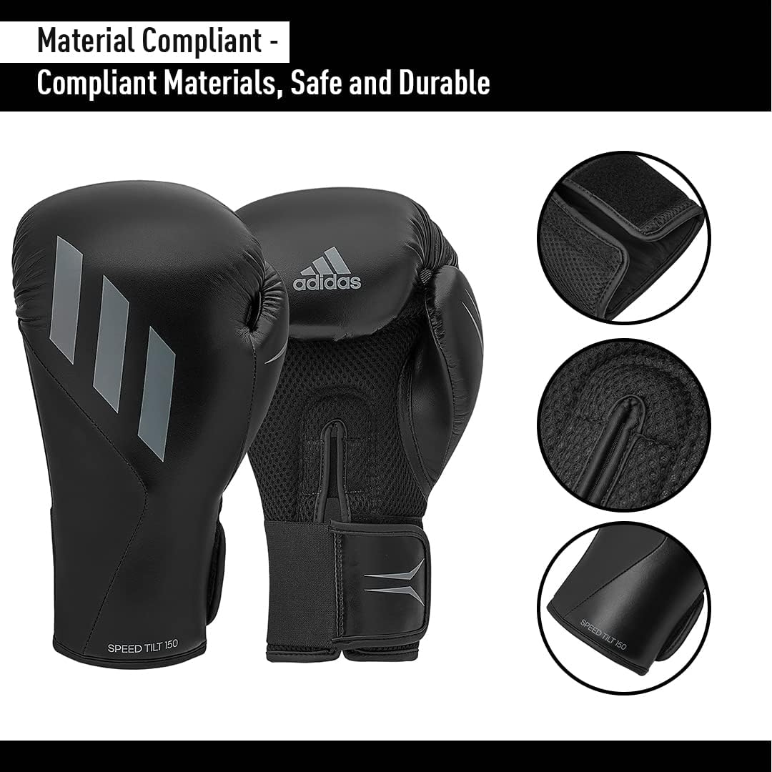 Adidas_Speed_Tilt_150_Boxing_Gloves_Black_Mat_Black_Material_InstaSport