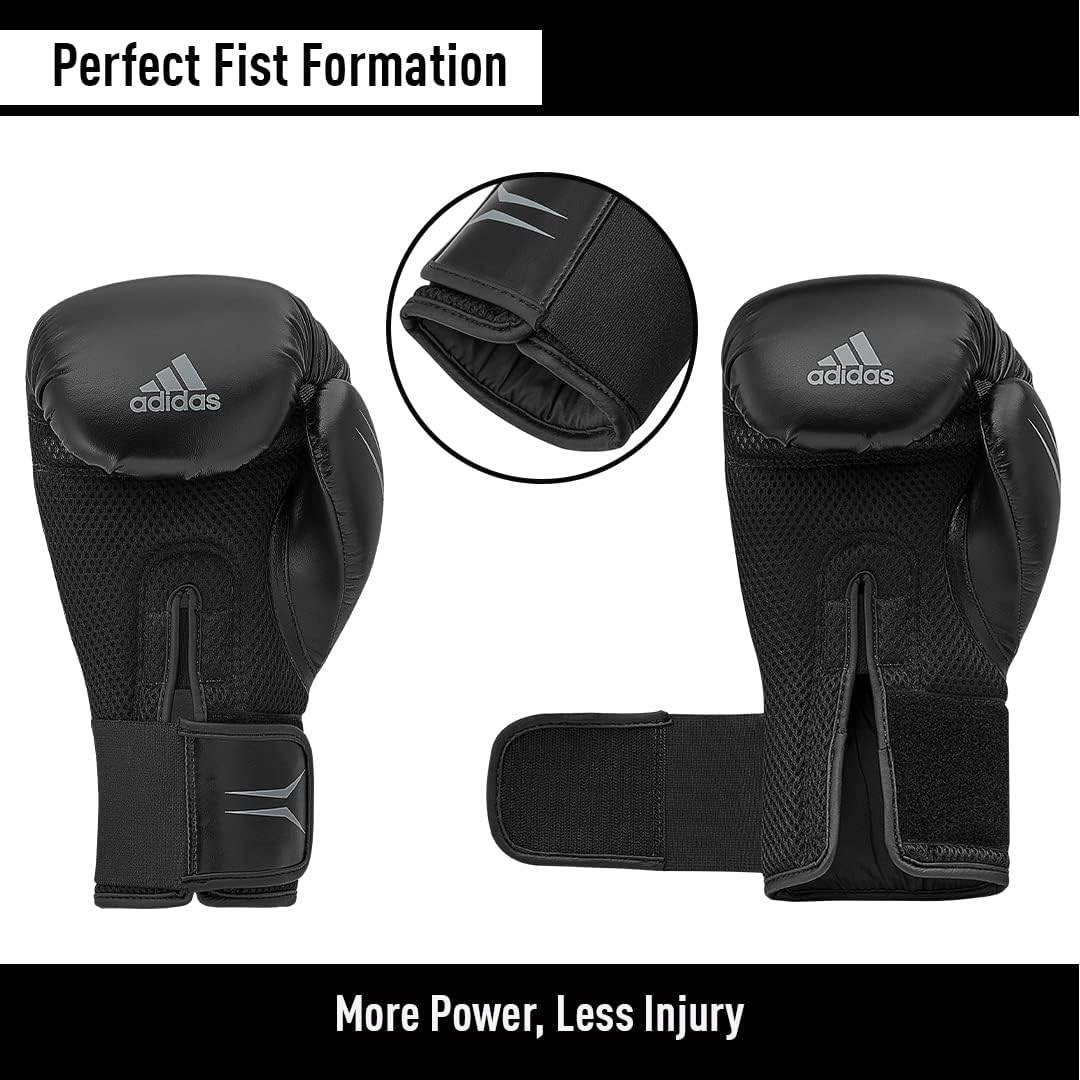 Adidas_Speed_Tilt_150_Boxing_Gloves_Black_Mat_Black_Strap_InstaSport