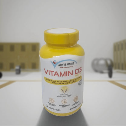 Advitamins Vitamin D3 600 IU - 60 Caps