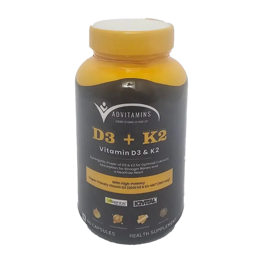 Advitamins Vitamin D3 + K2 60 Caps