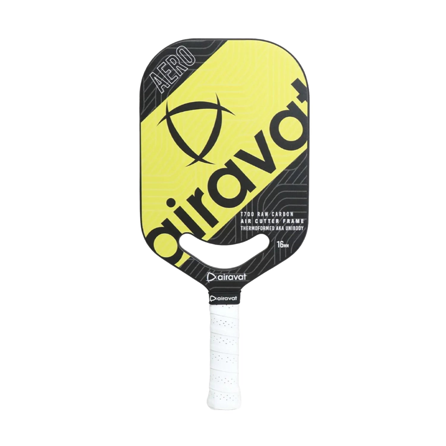 Airavat_Aero_7412_Pickleball_Paddle_Yellow_Fullimage_InstaSport