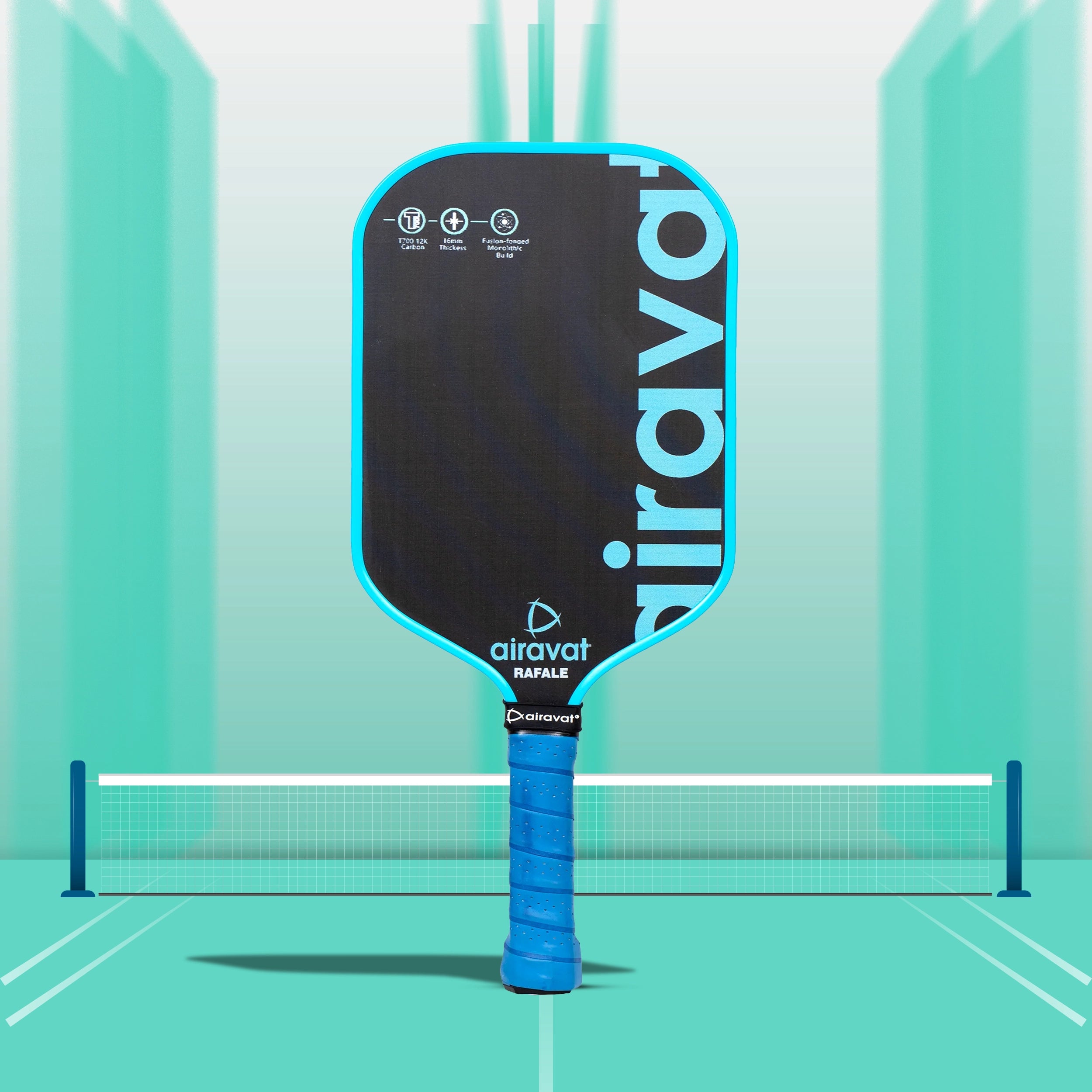 Airavat_Rafale_Pickleball_Paddle_7409_Cyan_Instasport