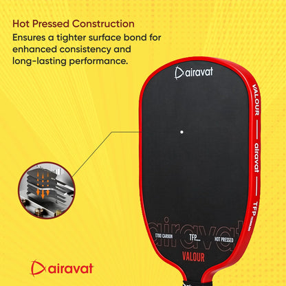 Airavat Valour Pickleball Paddle 7418 with Bag