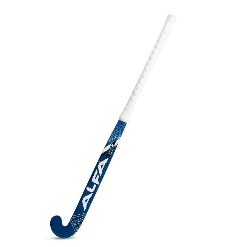 Alfa_AX2_White_Blue_Hockey_Stick_Left_InstaSport