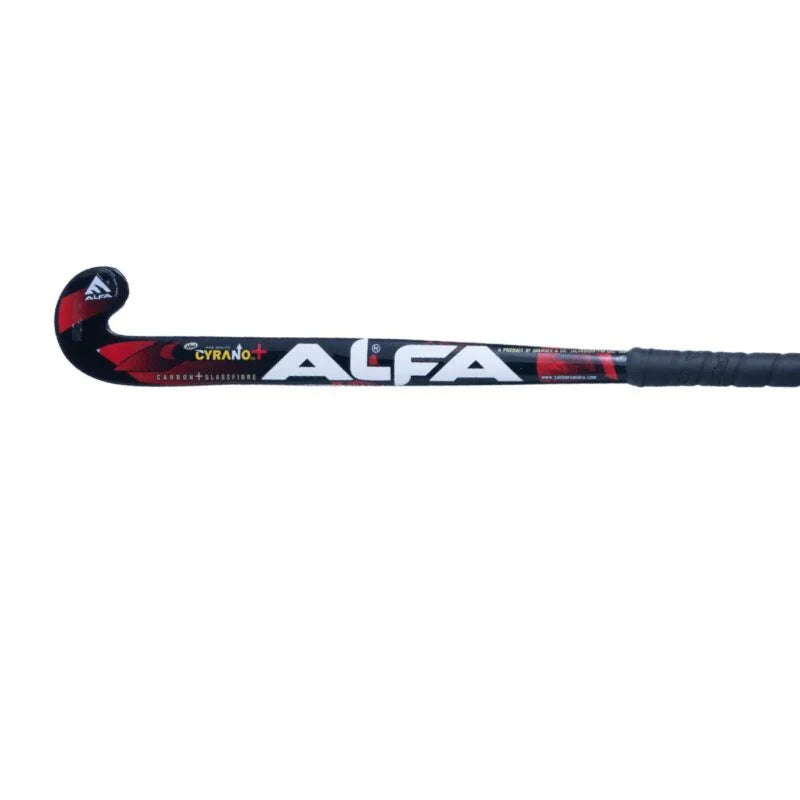 Alfa_Cyrano_Junior_Wooden_Hockey_Stick_Flat_InstaSport