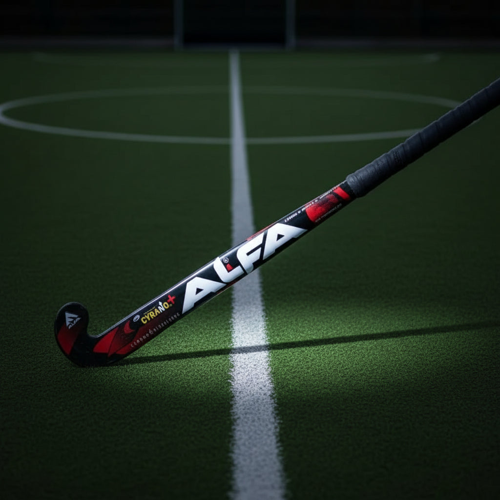 Alfa_Cyrano_Junior_Wooden_Hockey_Stick_Full_InstaSport