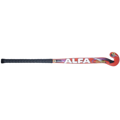 Alfa_Goalie_Stick_Black_Red_Flat_InstaSport