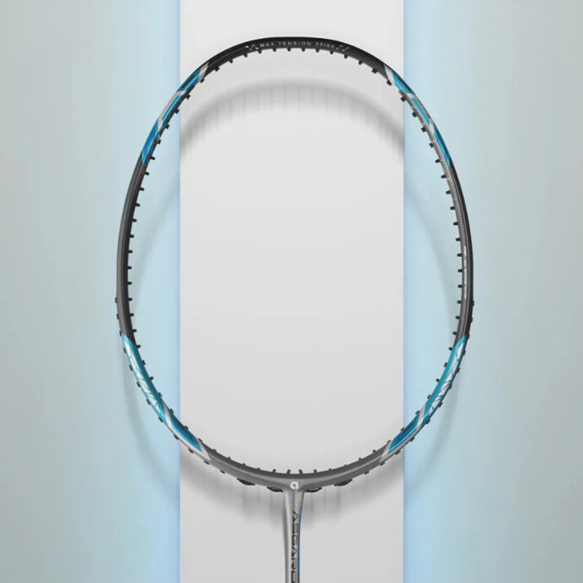 Apacs Asgardia Control Badminton Racket (Grey Blue) - InstaSport