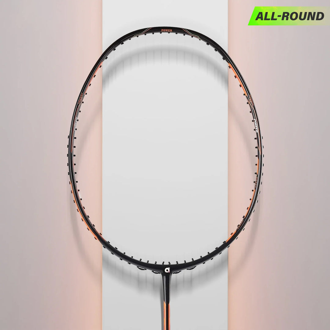 Apacs Dual Power & Speed Badminton Racket (Black/Green/Orange)