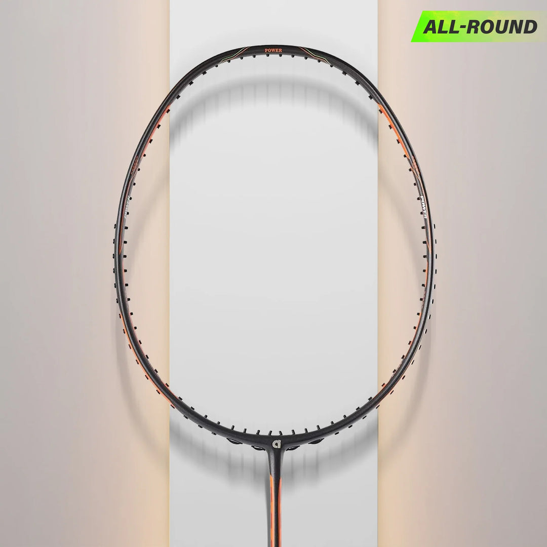 Apacs Dual Power & Speed Badminton Racket (Grey/Green/Orange)