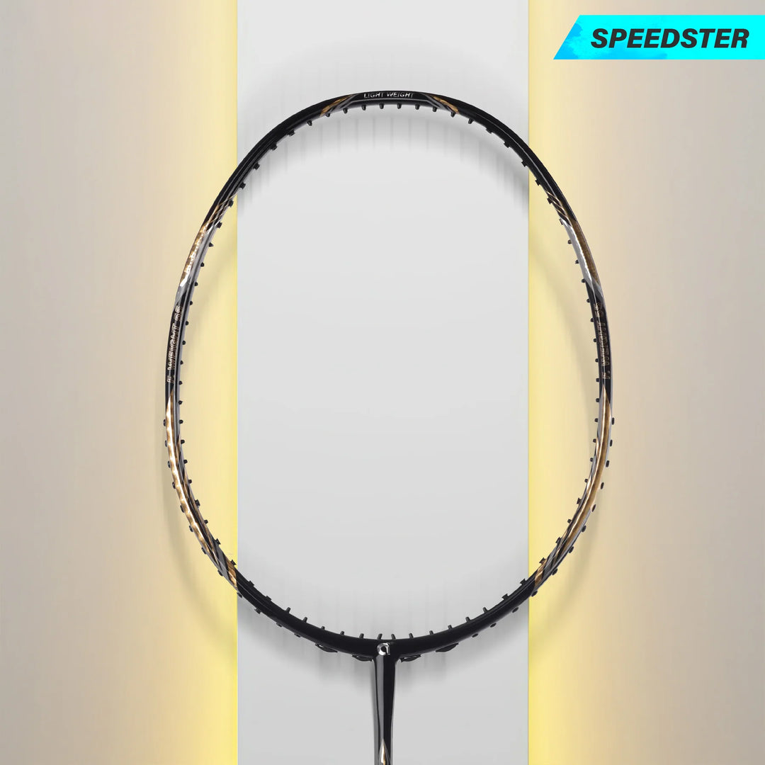 Apacs Feather Weight 55 Badminton Racket (Black/Gold)