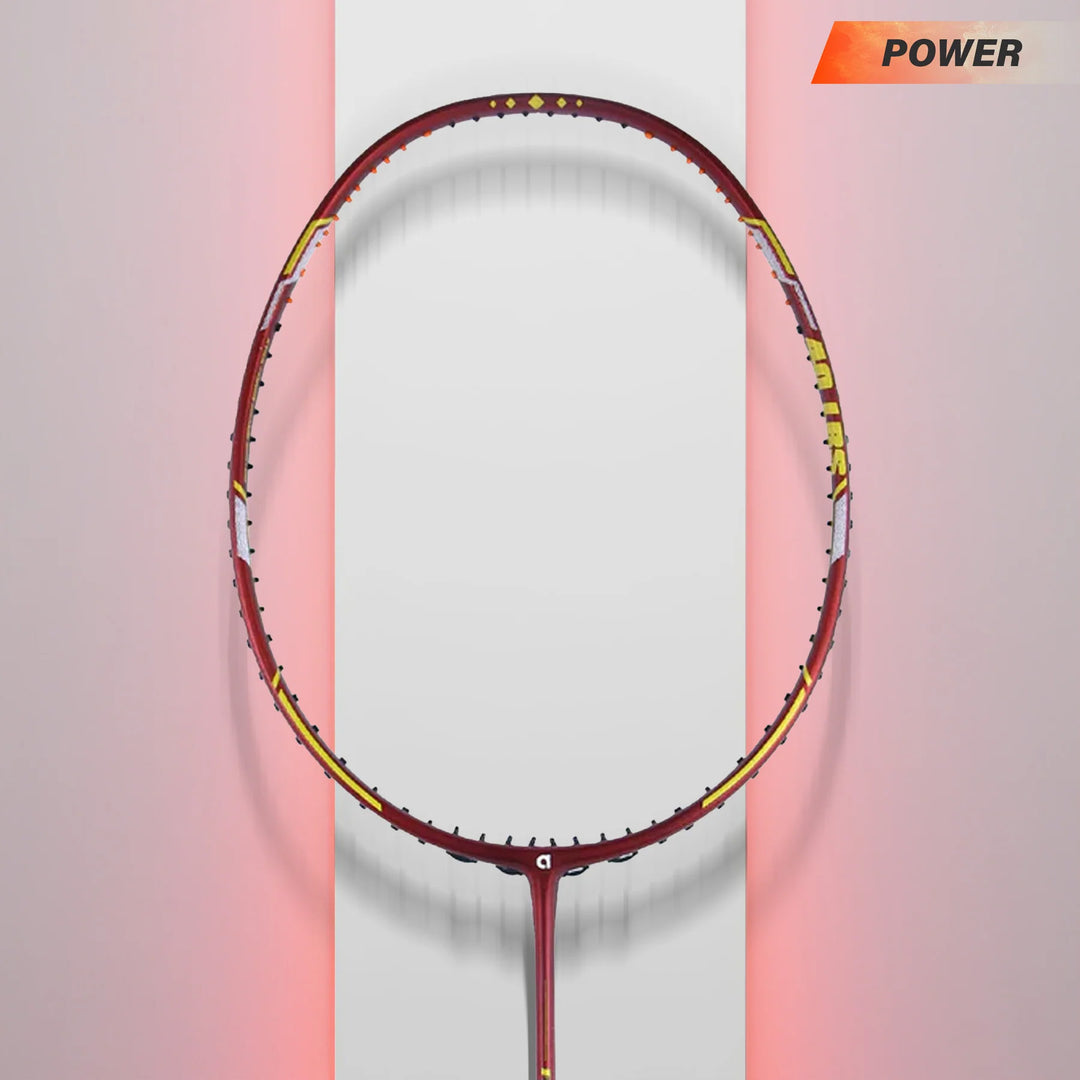 Apacs Finapi 232 XTRA Power Badminton Racket (Red/Gold)
