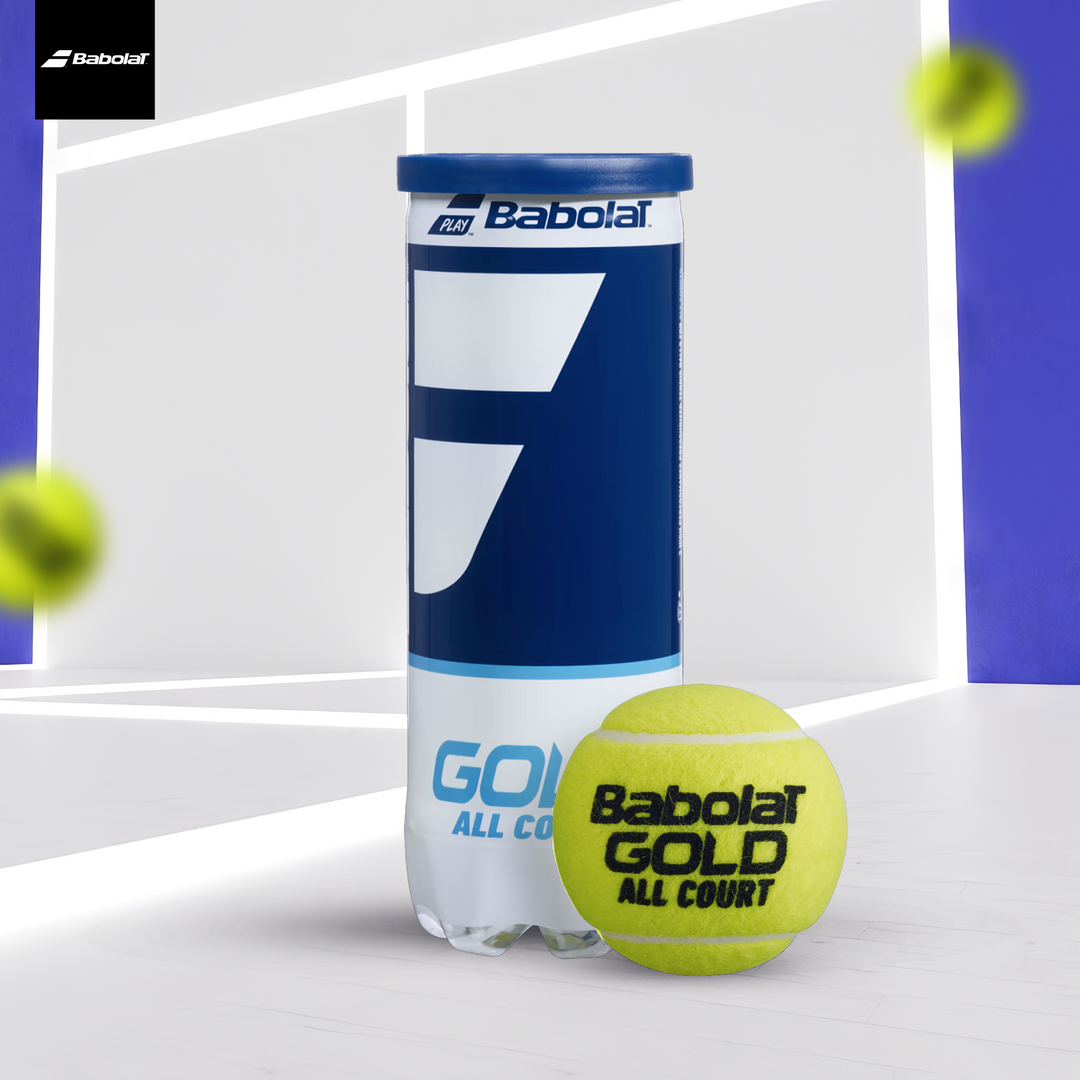 Babolat Gold All Court Tennis Ball (3 Balls)