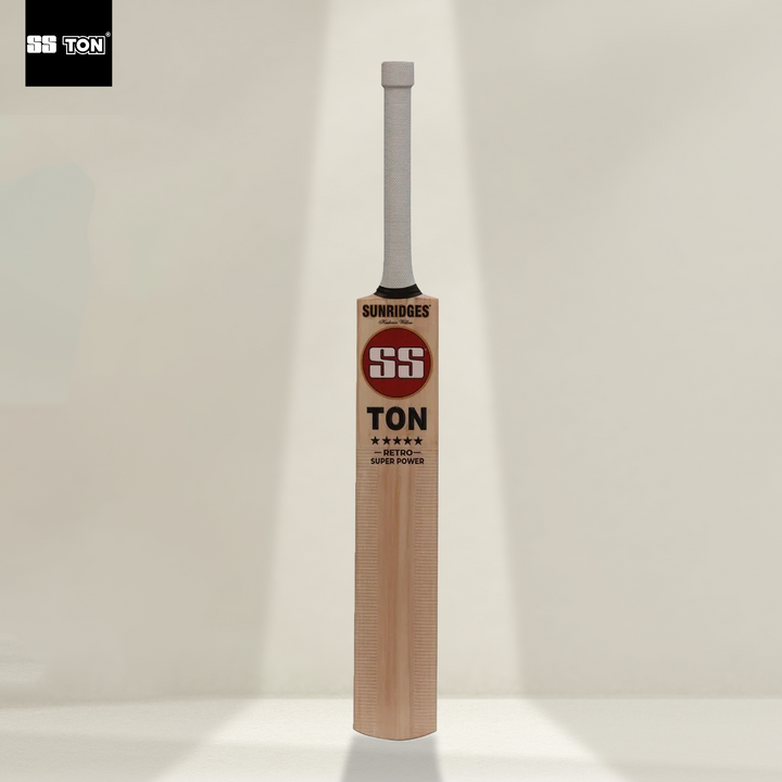 SS Retro Super Power Kashmir Willow Cricket Bat -SH - InstaSport