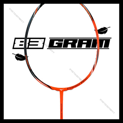 Mizuno Carbo Pro 825 Orange Badminton Racket - InstaSport