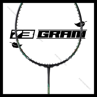 Apacs Asgardia Lite Badminton Racket (Black Green) - InstaSport