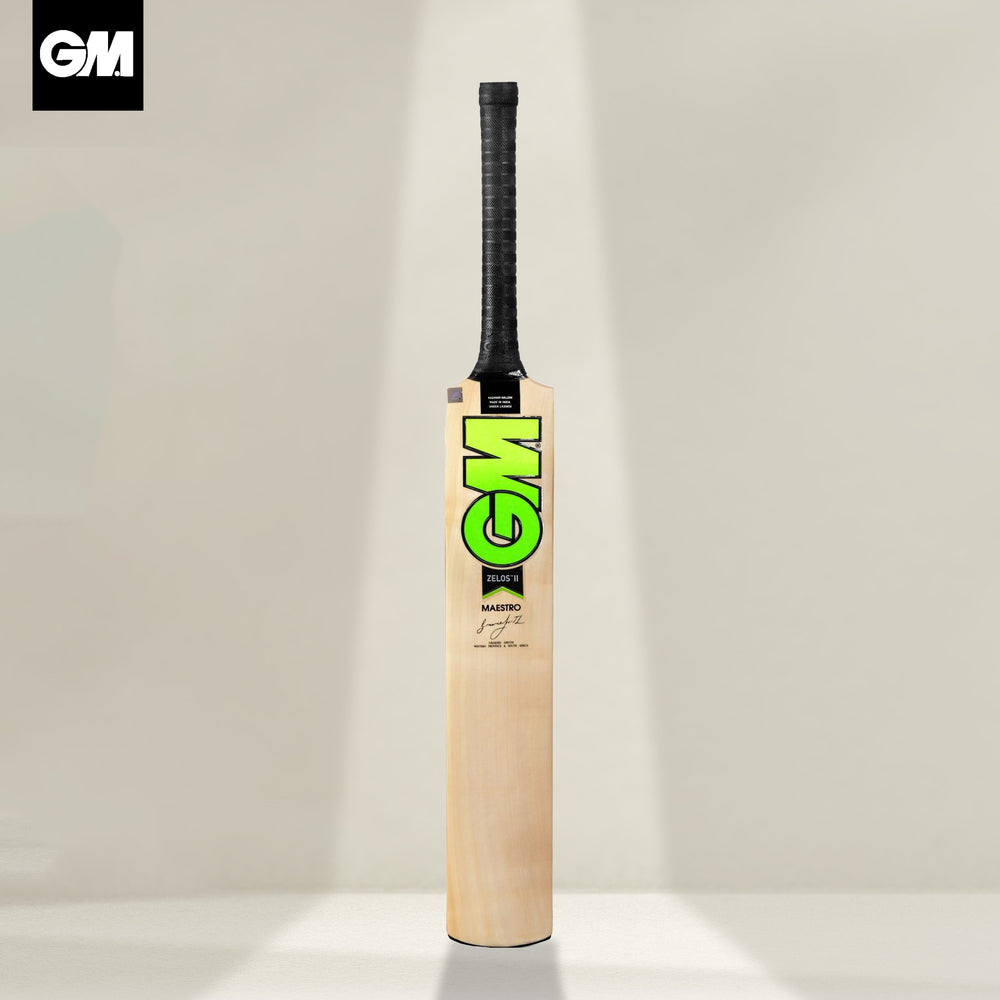 GM Zelos II Maestro Kashmir Willow Cricket Bat -SH - InstaSport