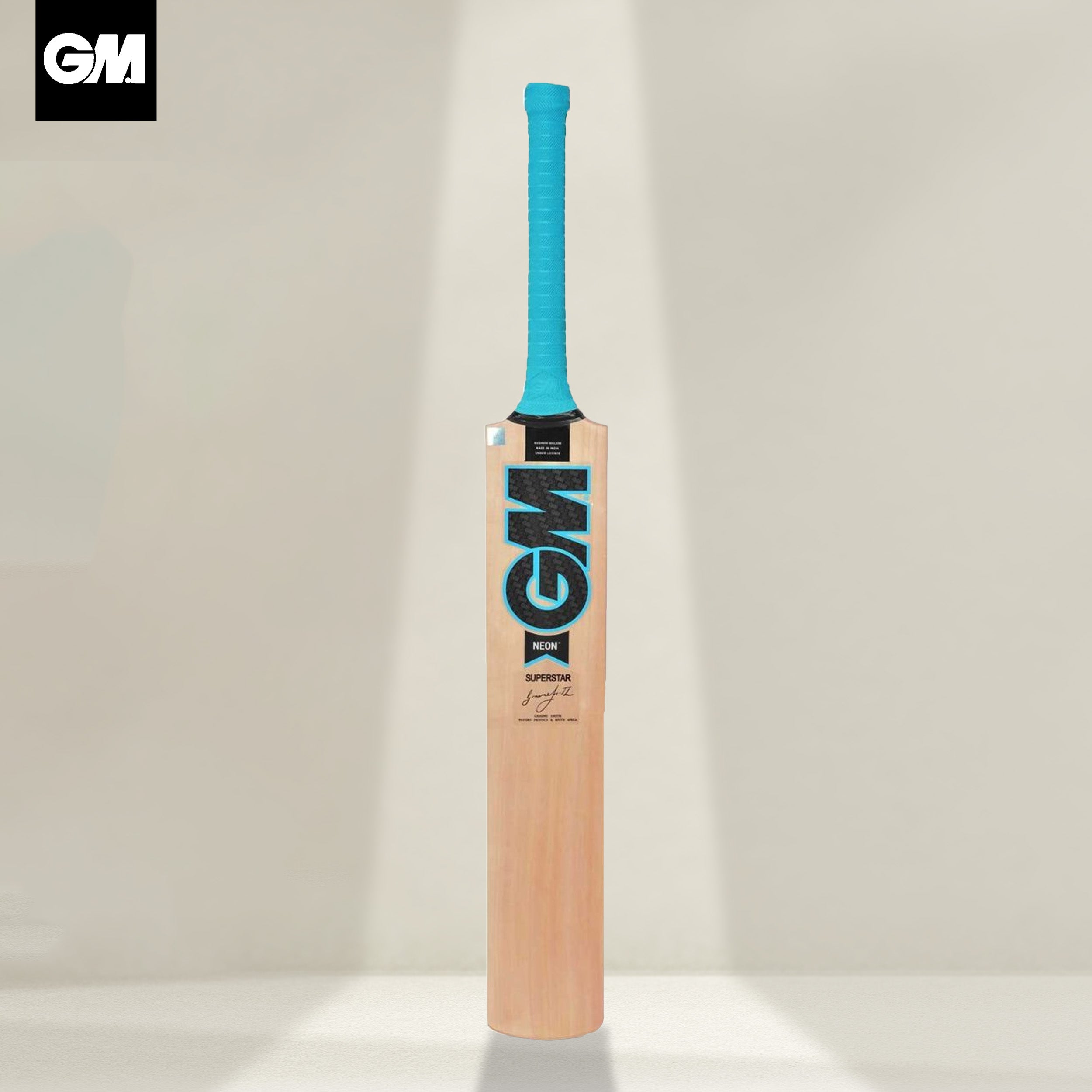 GM Neon Superstar Kashmir Willow Cricket Bat -SH - InstaSport