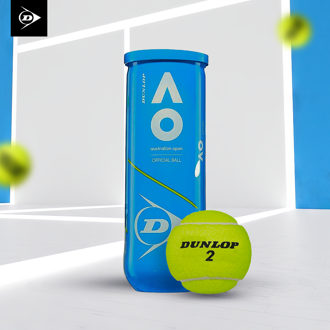 Dunlop AO Tennis Ball Can (3 Balls)