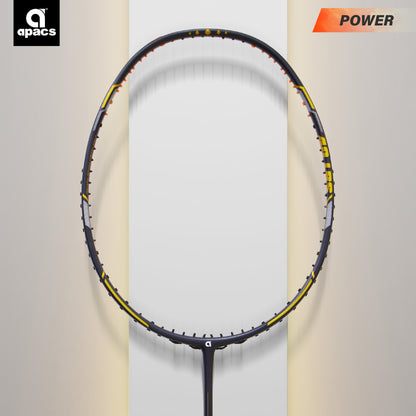 Apacs Finapi 232 XTRA Power Badminton Racket (Black)