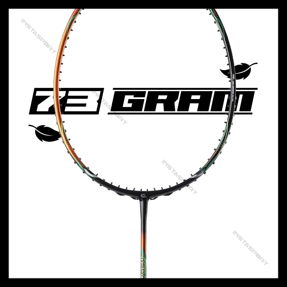 Apacs Asgardia Lite Badminton Racket (Orange Black) (Strung) - InstaSport