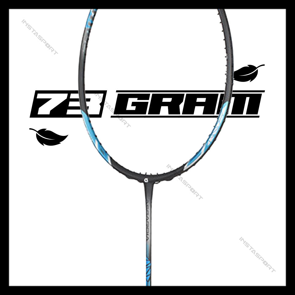 Apacs Asgardia Control Badminton Racket (Grey Blue) - InstaSport