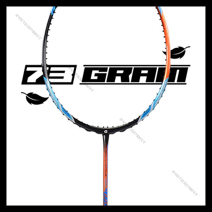 Apacs Asgardia Control Badminton Racket (Black Orange) - InstaSport