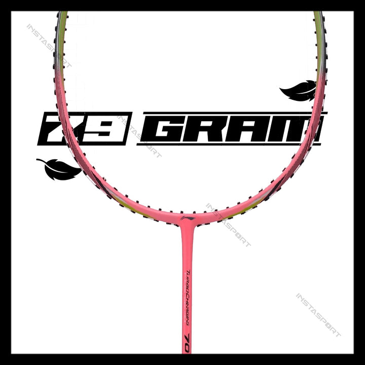 Li-Ning Turbo Charging 70 Instinct Badminton Racket (Pink)