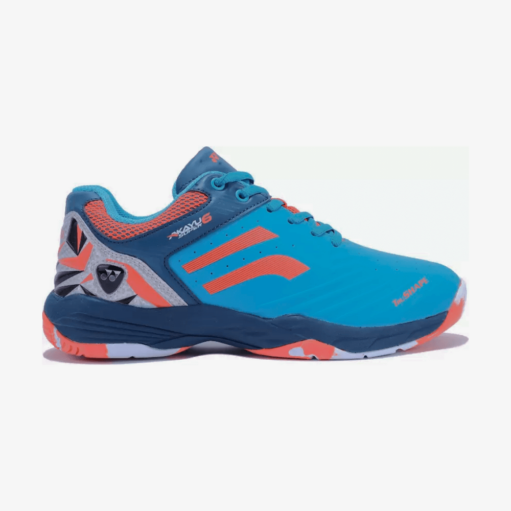 YONEX Akayu Super 6 Badminton Shoes for Men (Midnight Turquoise Crystal Teal Fire) - InstaSport