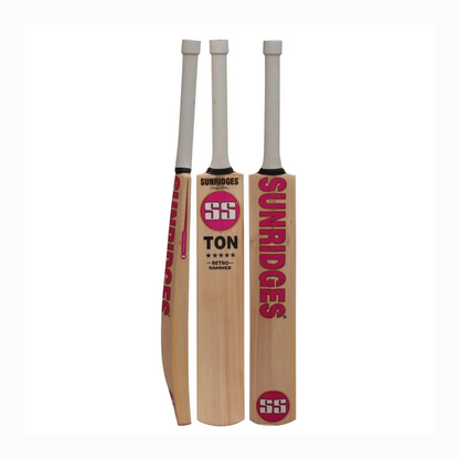 SS Retro Hammer Kashmir Willow Cricket Bat -SH - InstaSport