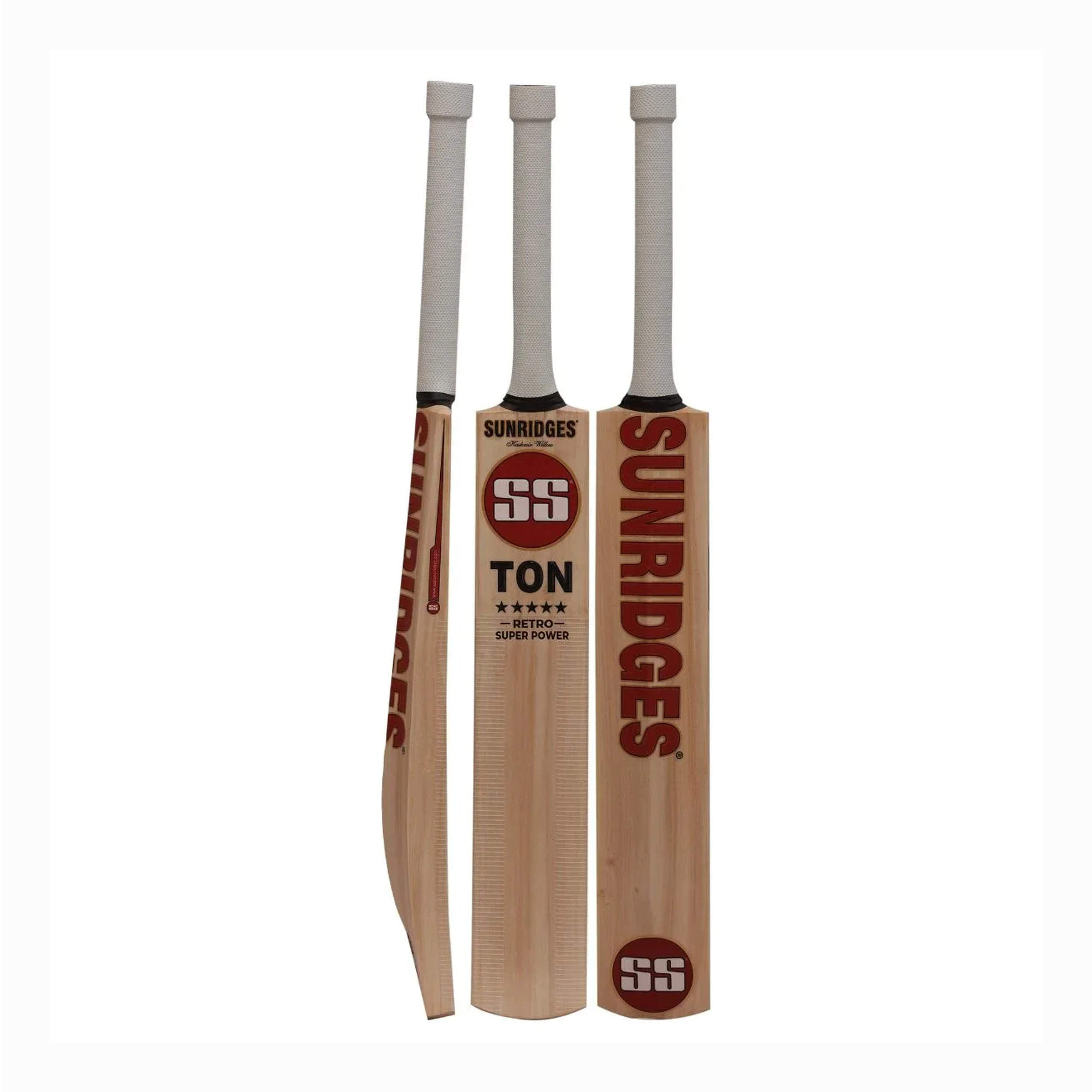 SS Retro Super Power Kashmir Willow Cricket Bat -SH - InstaSport