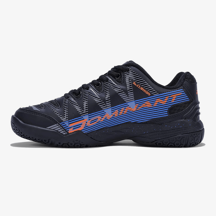 YONEX Dominant Badminton Shoes (Black/ Blue/ Orange) - InstaSport