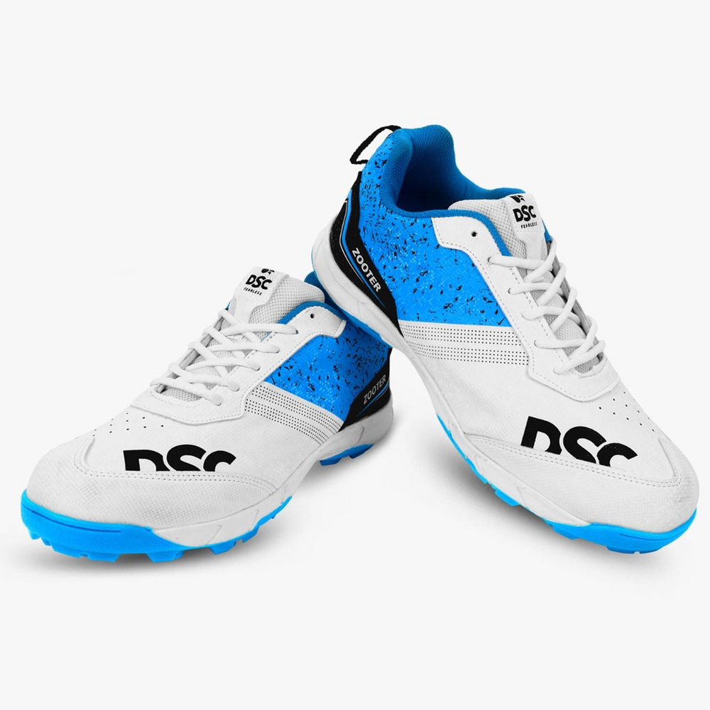 DSC Zooter Cricket Spike Shoes (Blue) (UK3 - UK11) - InstaSport